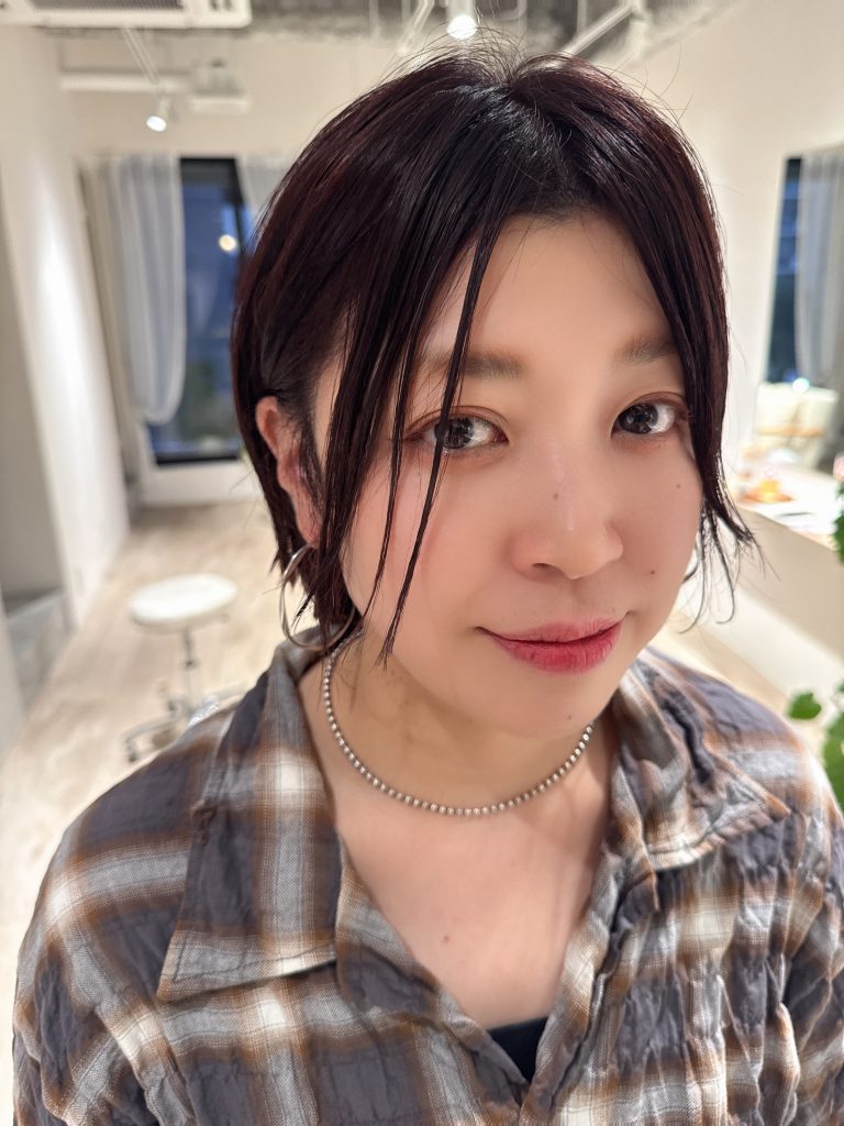 切りっぱなしボブ - 三宮の美容室Malieのヘアスタイル施術事例